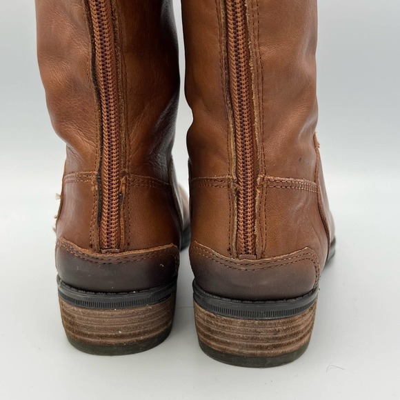 Sam Edelman Womens Penny 2 Riding Boots size 6M Whiskey Brown Leather Knee High - Picture 8 of 14